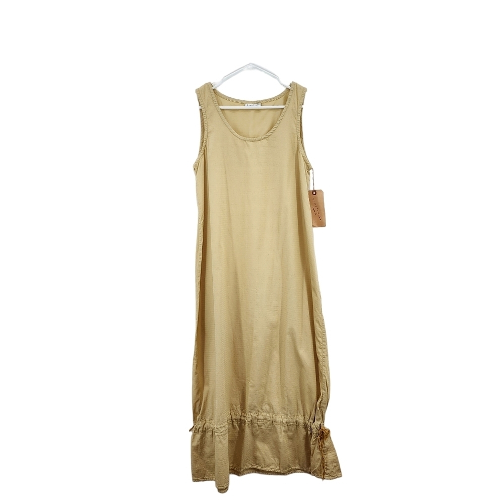 Homefrocks Women's Cotton Vintage Tank Lagenlook Dress - M